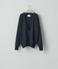 ssstein(シュタイン)の24AWコレクション EXTRA FINE WOOL KNIT DEEP V NECK LS - DARK NAVY 公式通販サイトsession福岡セレクトショップ