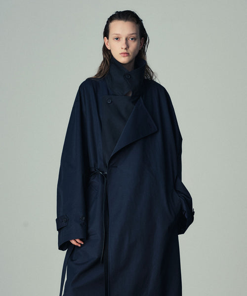 シュタイン23SS  Oversized Zip Up Half CoatCOMOLI