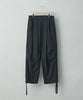 【stein/シュタイン】MILITARY WIDE OVER TROUSERS - BLACK