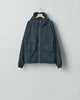 stein(シュタイン)の24SSコレクションNYLON TAFTA HOODED SHORT JACKETのDARK NAVY