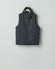 stein(シュタイン)の24SSコレクションNYLON TAFTA HOODED VESTのBLACK