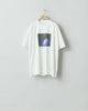 stein(シュタイン)の24SSコレクションPRINT TEE [ MULTIPLICATION ]のWHITE(MERCERISED COTTON)