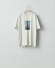 stein(シュタイン)の24SSコレクションPRINT TEE [ LAYERING ]のBEIGE(MERCERISED COTTON)