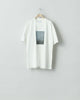 stein(シュタイン)の24SSコレクションPRINT TEE [ LAYERING ]のWHITE(MERCERISED COTTON)