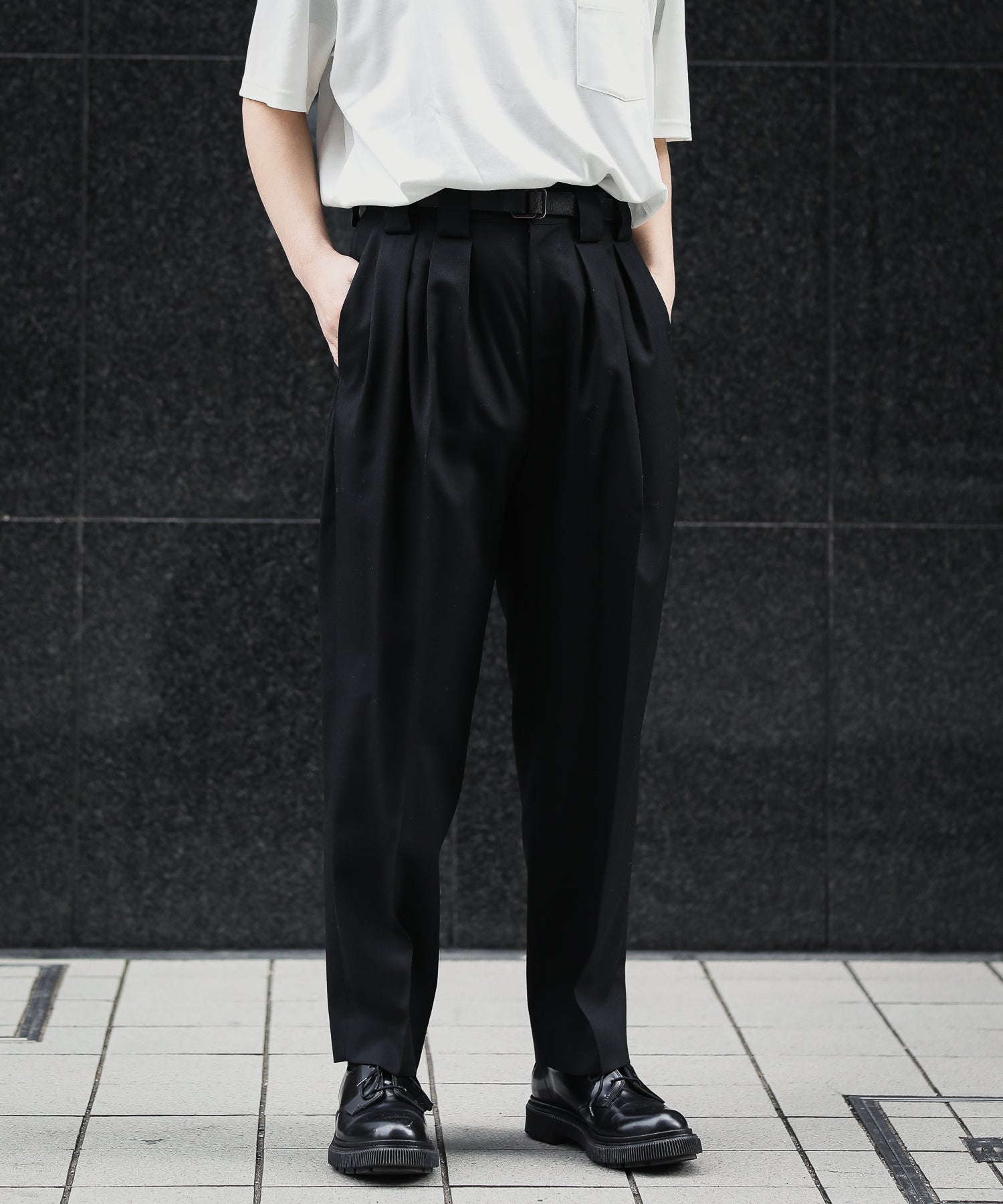 stein 22ss Double Wide Trousers | tspea.org