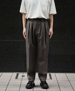 大勧め stein 1LDK パンツ 21ss stein DOUBLE WIDE - TROUSERS DOUBLE