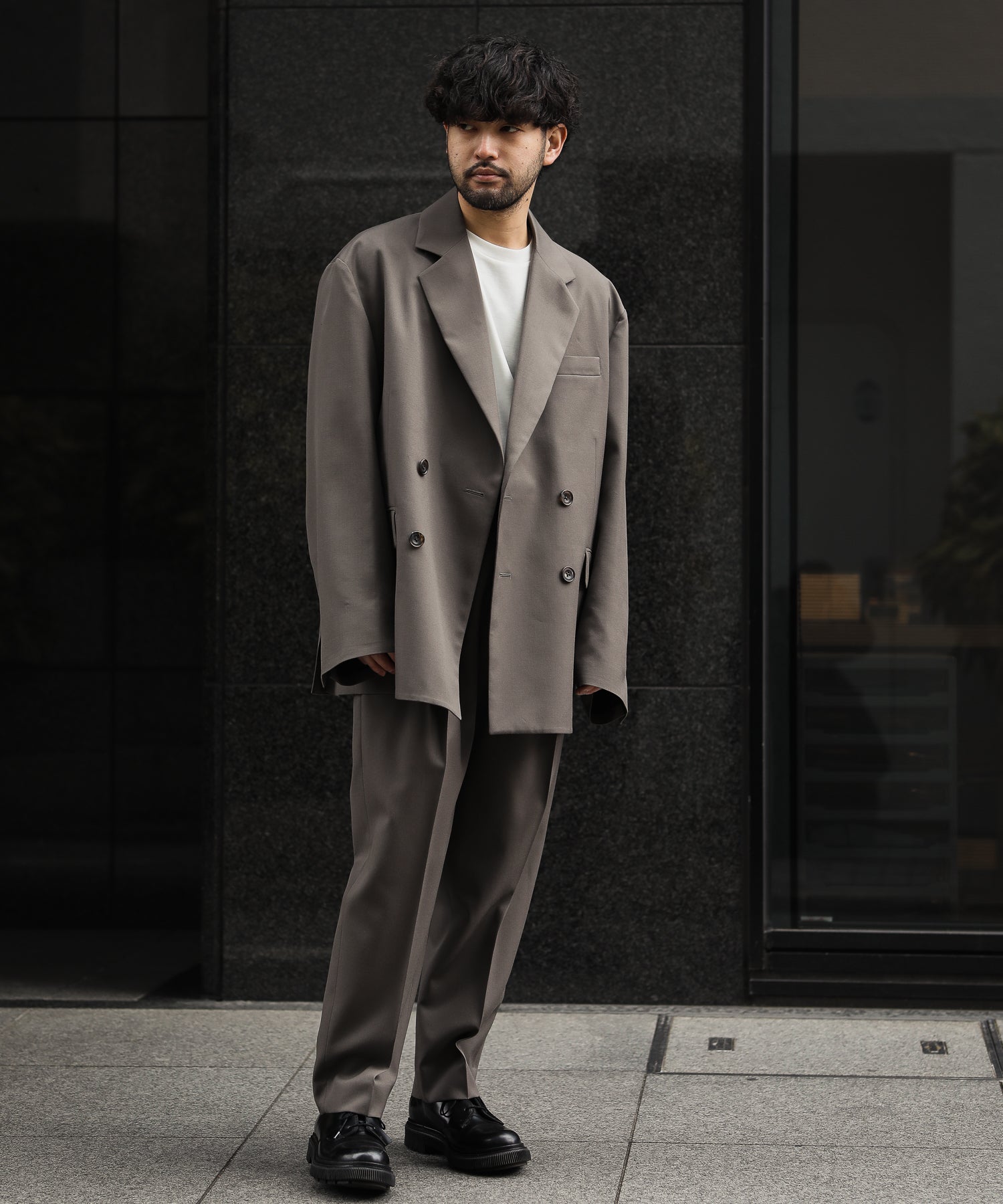 stein DOUBLE WIDE TROUSERS・L.G KHAKI kazaguruma.or.jp