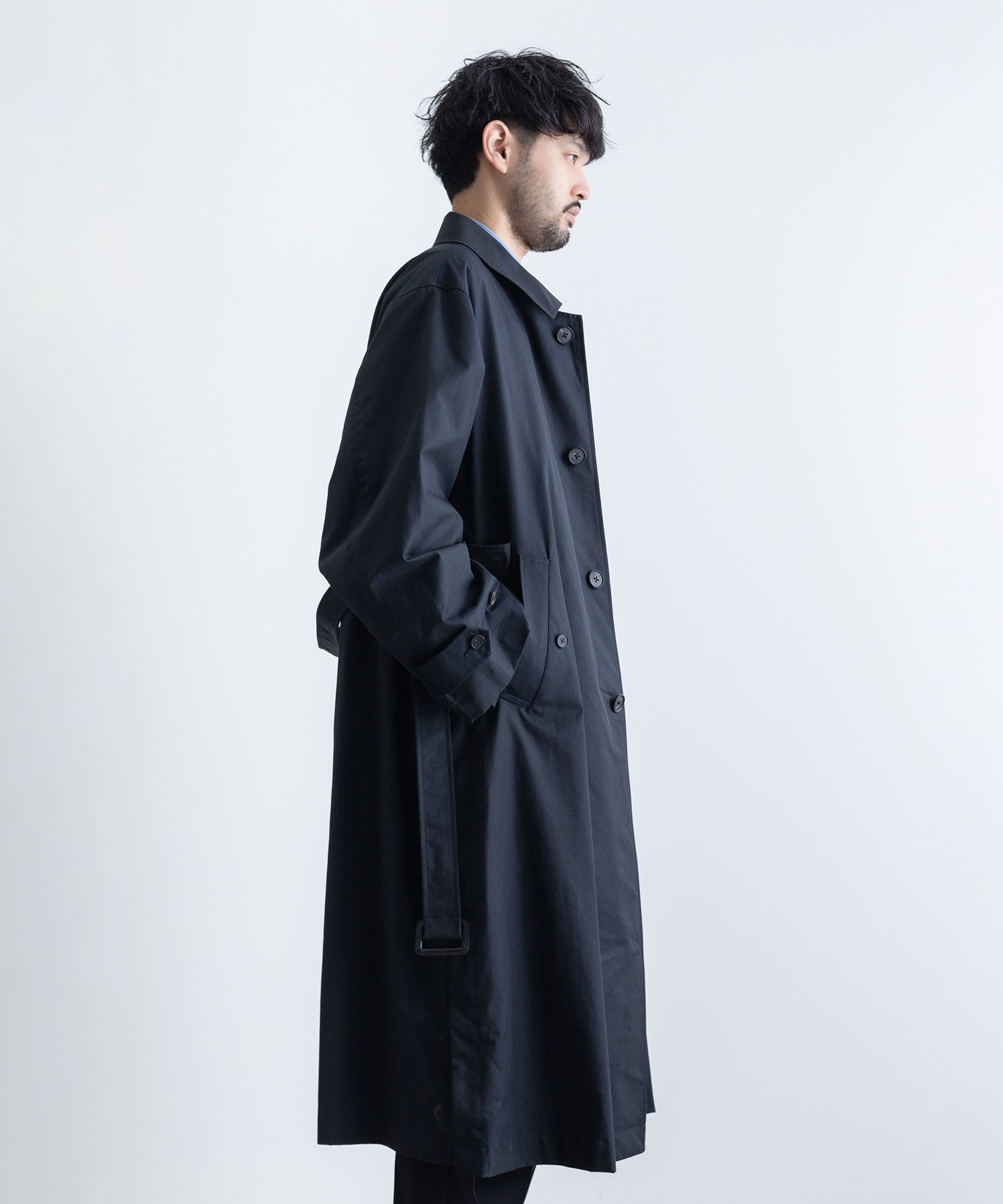 22ss stein Overlapped Balmacaan Coat ジャケット/アウター ステン