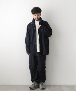 KANEMASA / カネマサ】HIGH GAUGE MILLED WOOL LOOSE FIT DRIZZLER