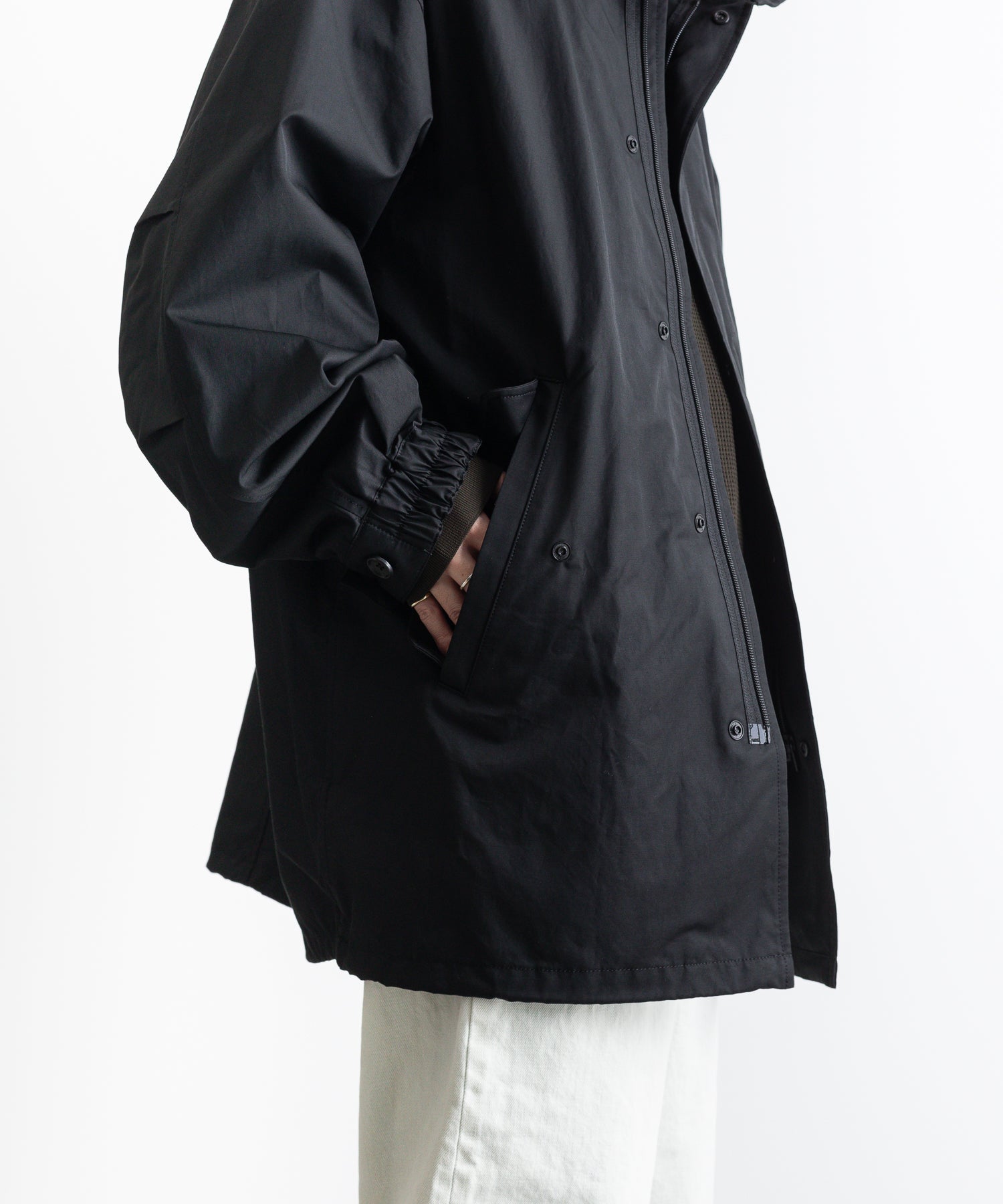 未使用 UNTRACE REVERSIBLE MODS COAT(Black)