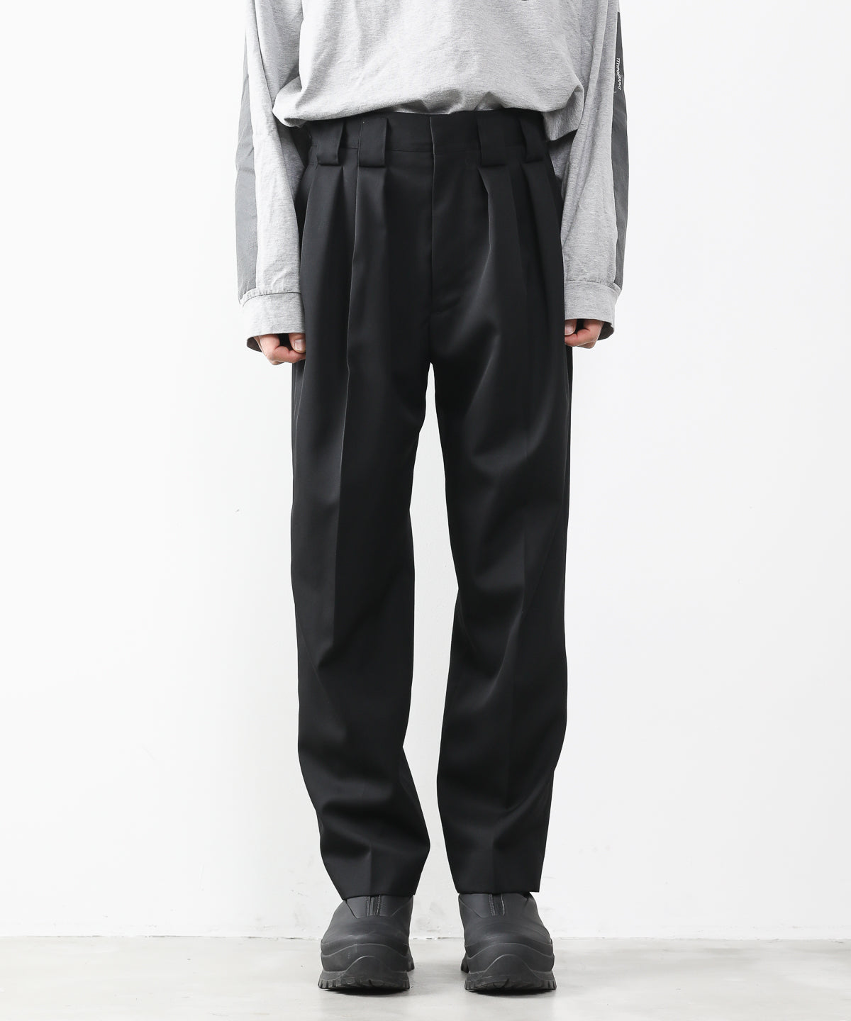 stein 21ss DOUBLE WIDE TROUSERS