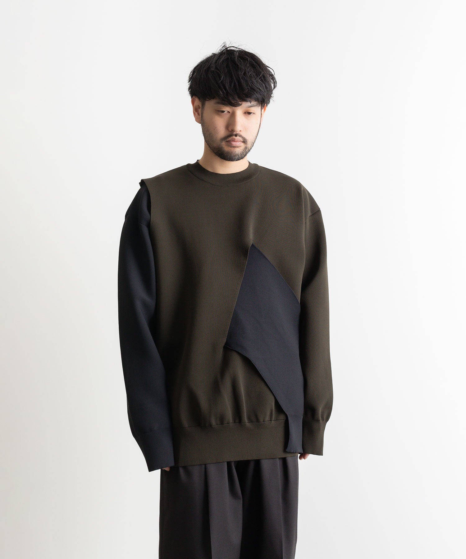 大人気定番商品 23SS stein High Count Crossover Knit LS