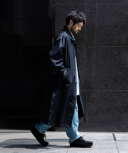 stein】OVERLAPPED BALMACAAN COAT - DARK NAVY | 公式通販サイト