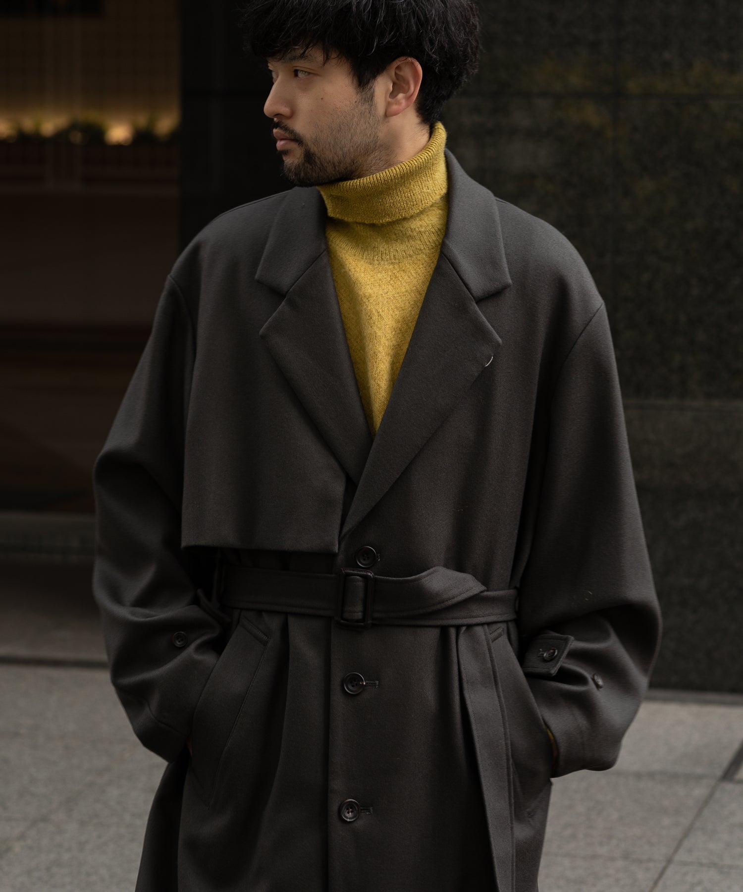 stein 20aw Lay Chester Coatチェスターコート