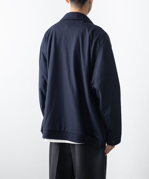 Wool Loose Fit Drizzler Jacket(kanemasa) www.timepharma.com