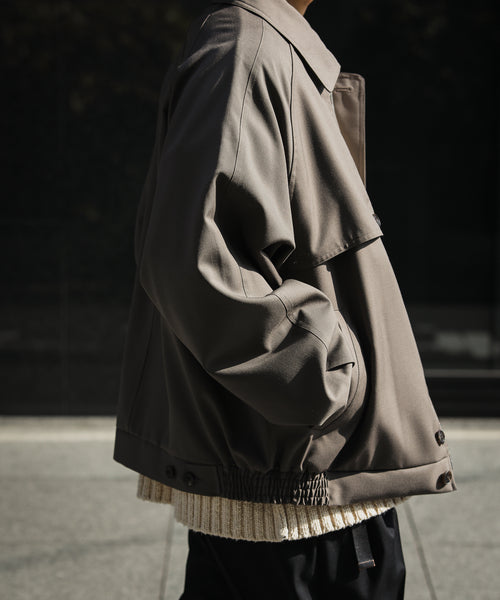 stein】OVERSIZED HARRINGTON ZIP JACKET | 公式通販サイト session