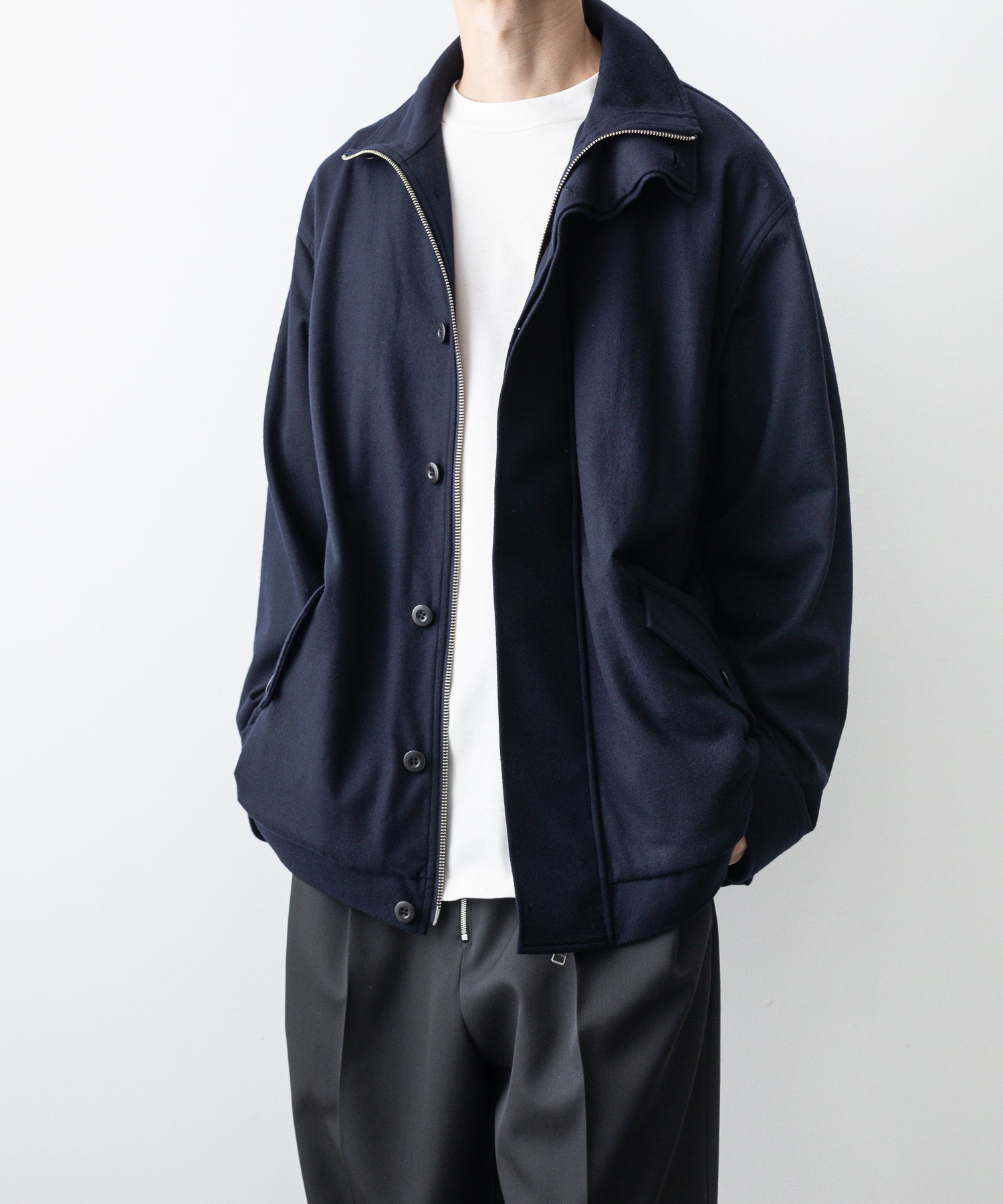 SEQUEL DRIZZLER JACKET BLACK シークエル M - アウター