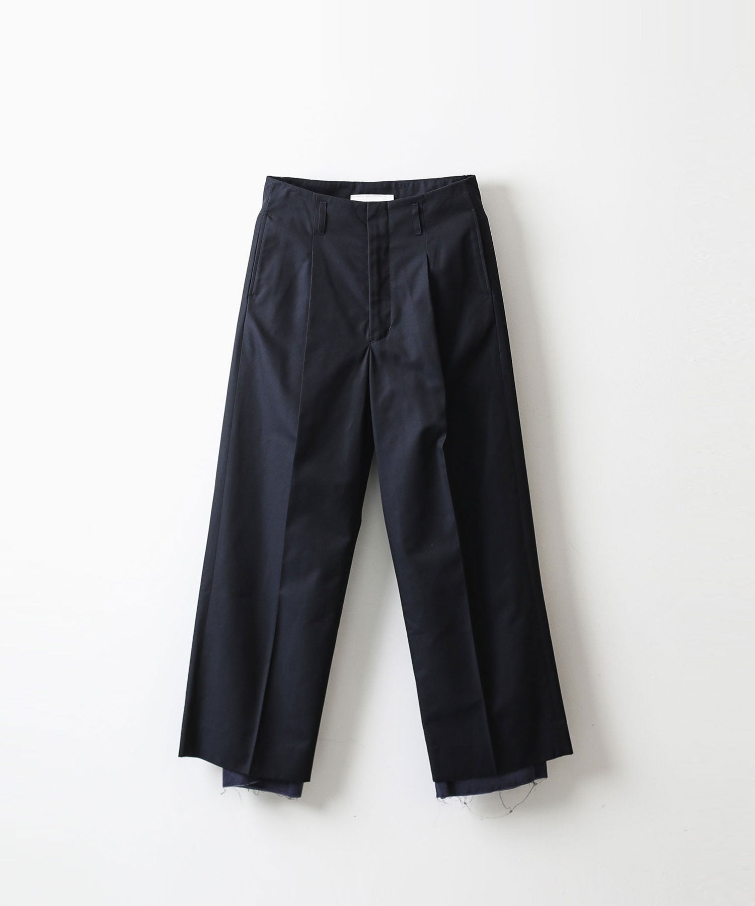 Rich I UNCLE TUCK TAPERED TROUSERS スラックス | angeloawards.com