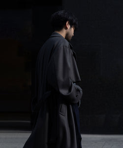 stein - シュタイン 】LAY CHESTER COAT - DARK GREY KHAKI | 公式通販