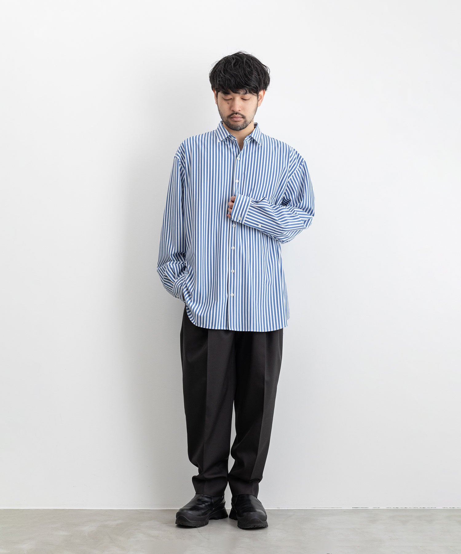 kanemasa London Stripe Dress JerseyShirt 人気を誇る shottys.com