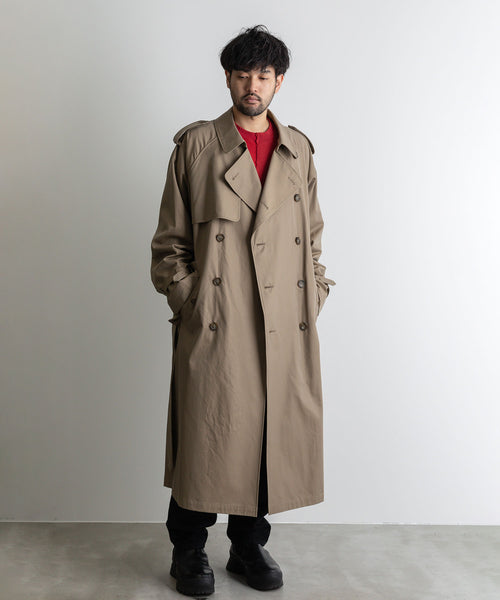 週間売れ筋 OVERSIZED OVERLAPED TRENCH COAT stein staronegypt.com.eg