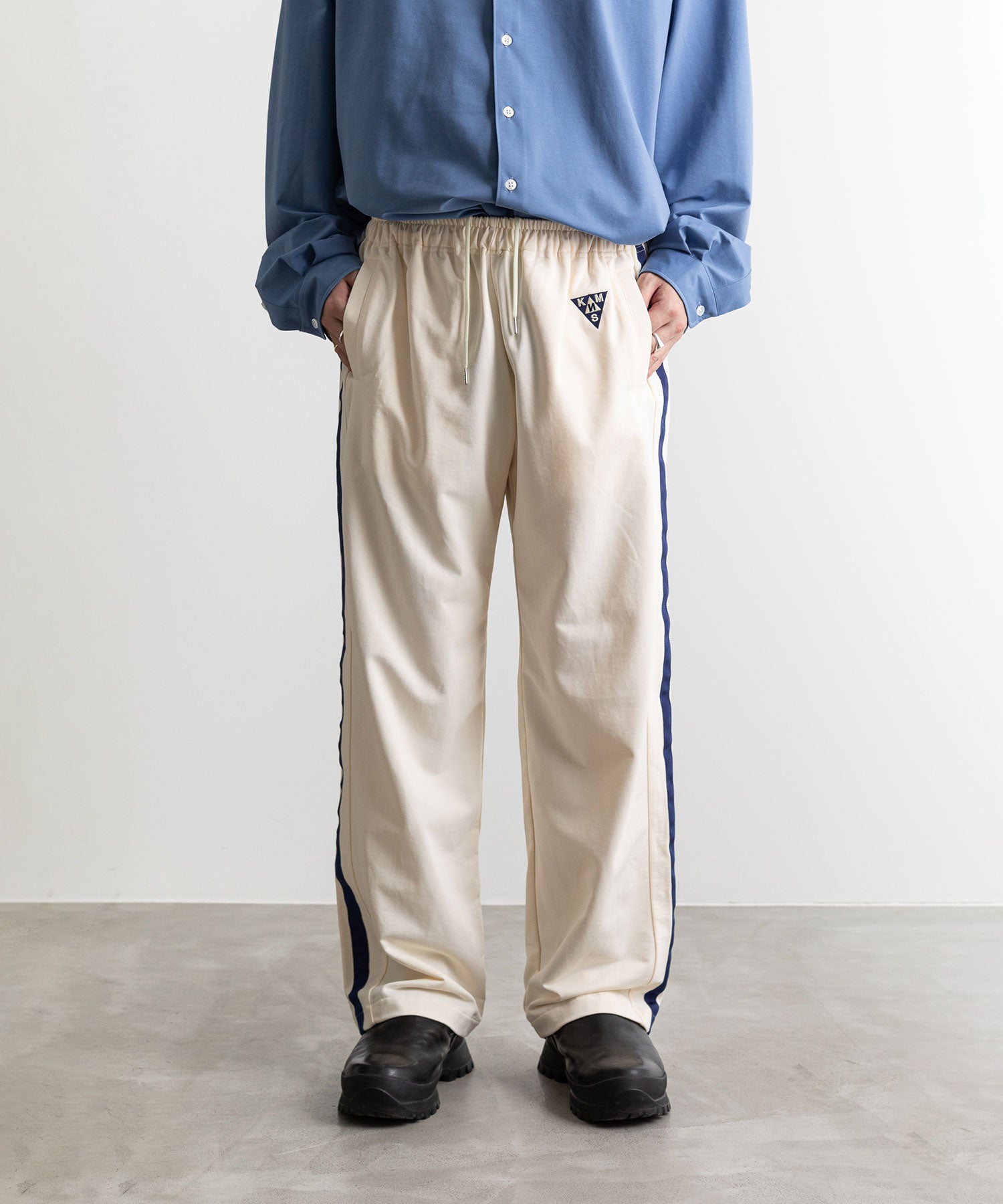 KANEMASA】ECONYL JERSEY TRACK PANTS-