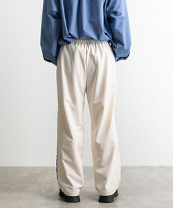 KANEMASA / カネマサ】ECONYL JERSEY TRACK PANTS - ECRU – session