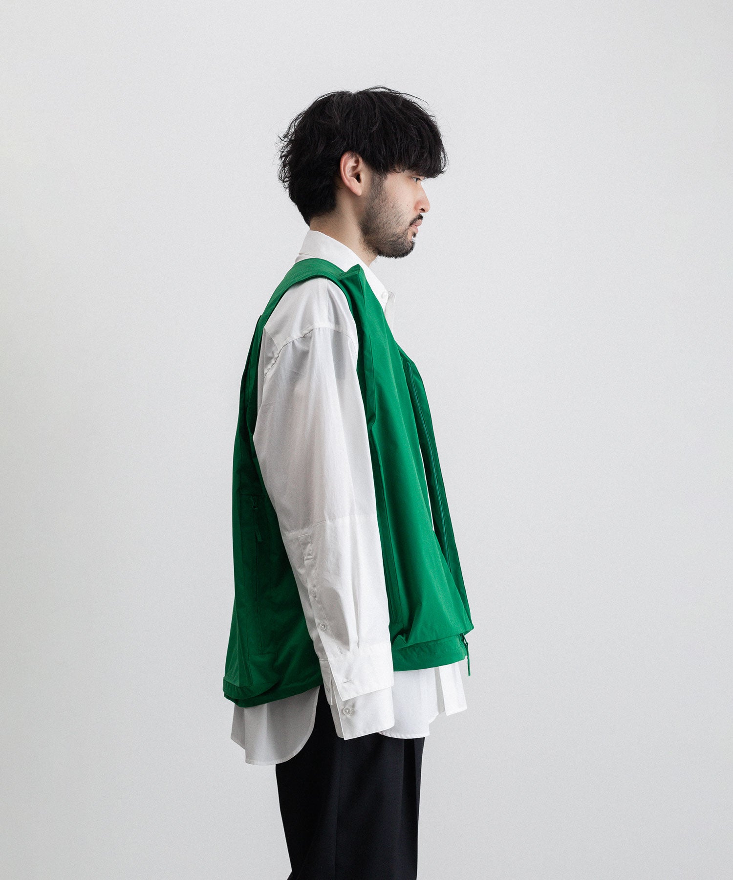 stein / シュタイン】OVER POCKET VEST - GREEN | 公式通販サイト