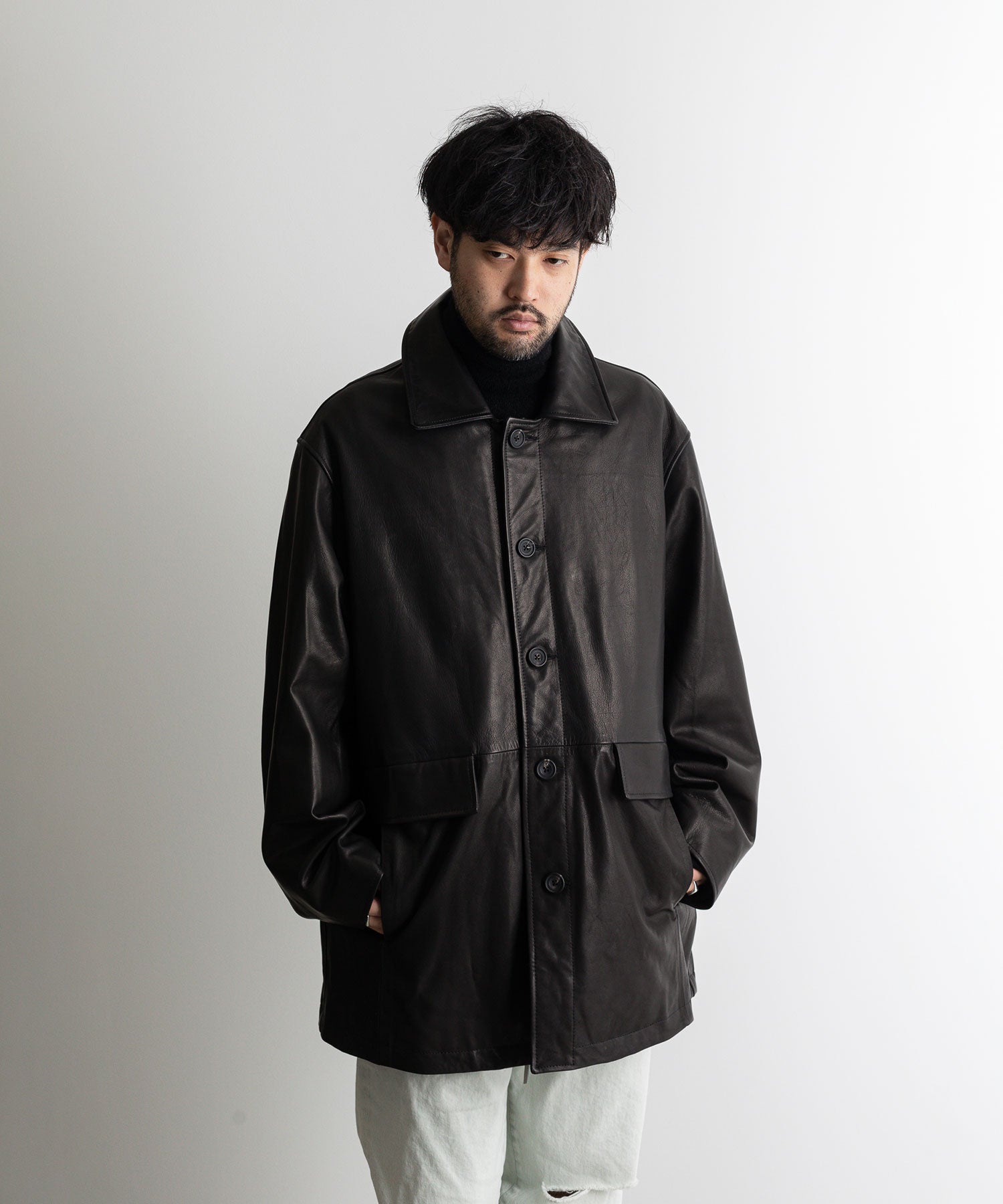 stein LEATHER MODS COAT S 22AW非喫煙環境にて保管しております