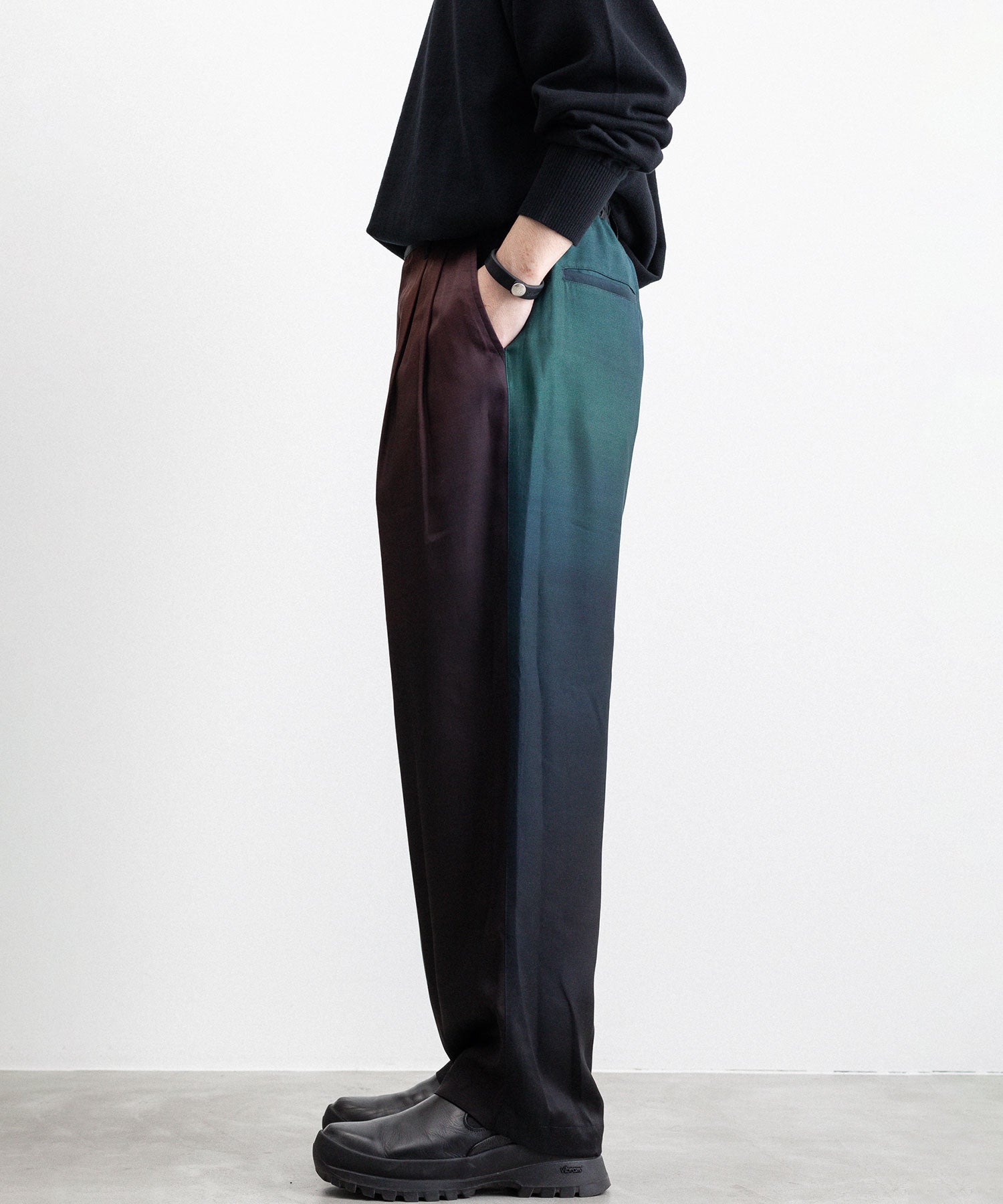 適切な価格 新品 stein CUPRO WIDE EASY TROUSERS surplace.studio