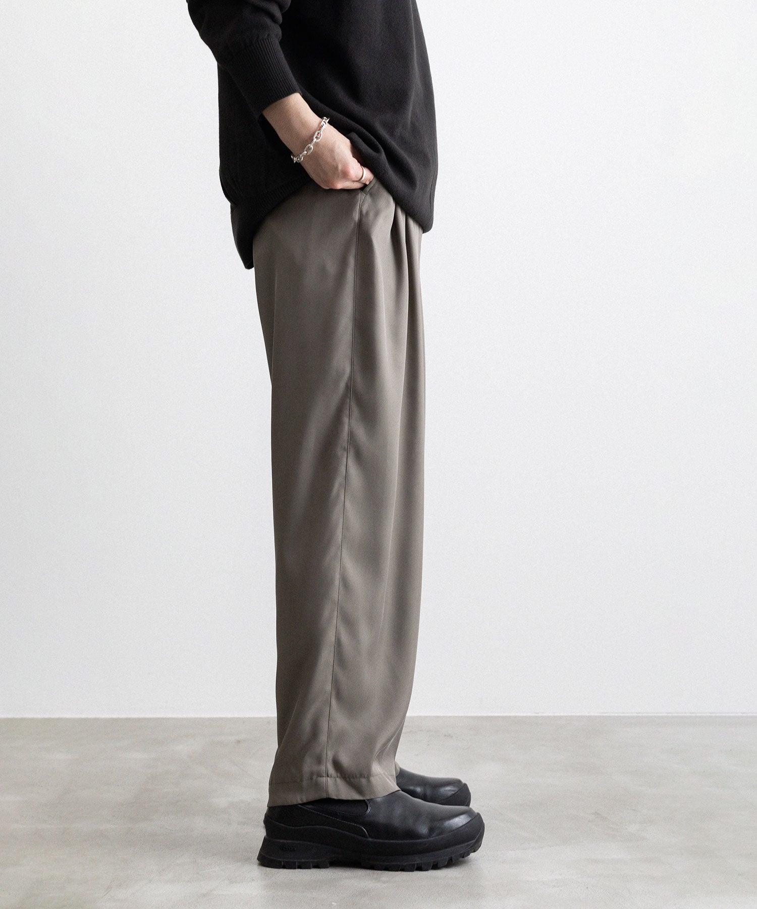 4個まで郵便OK stein COTTON DRILL EASY WAIST TROUSERS - 通販