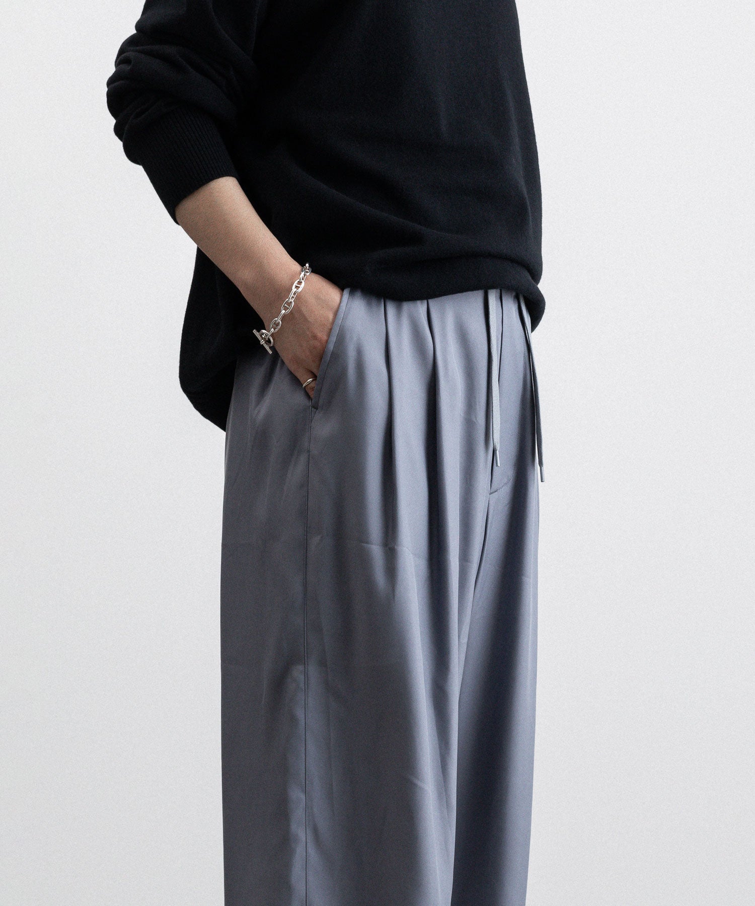 stein 21ss CUPRO WIDE TROUSERS スラックス 店舗限定品 casarocca.co.th