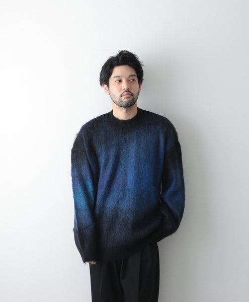 メンズstein OVERSIZED GRADATION MOHAIR LS - ニット/セーター