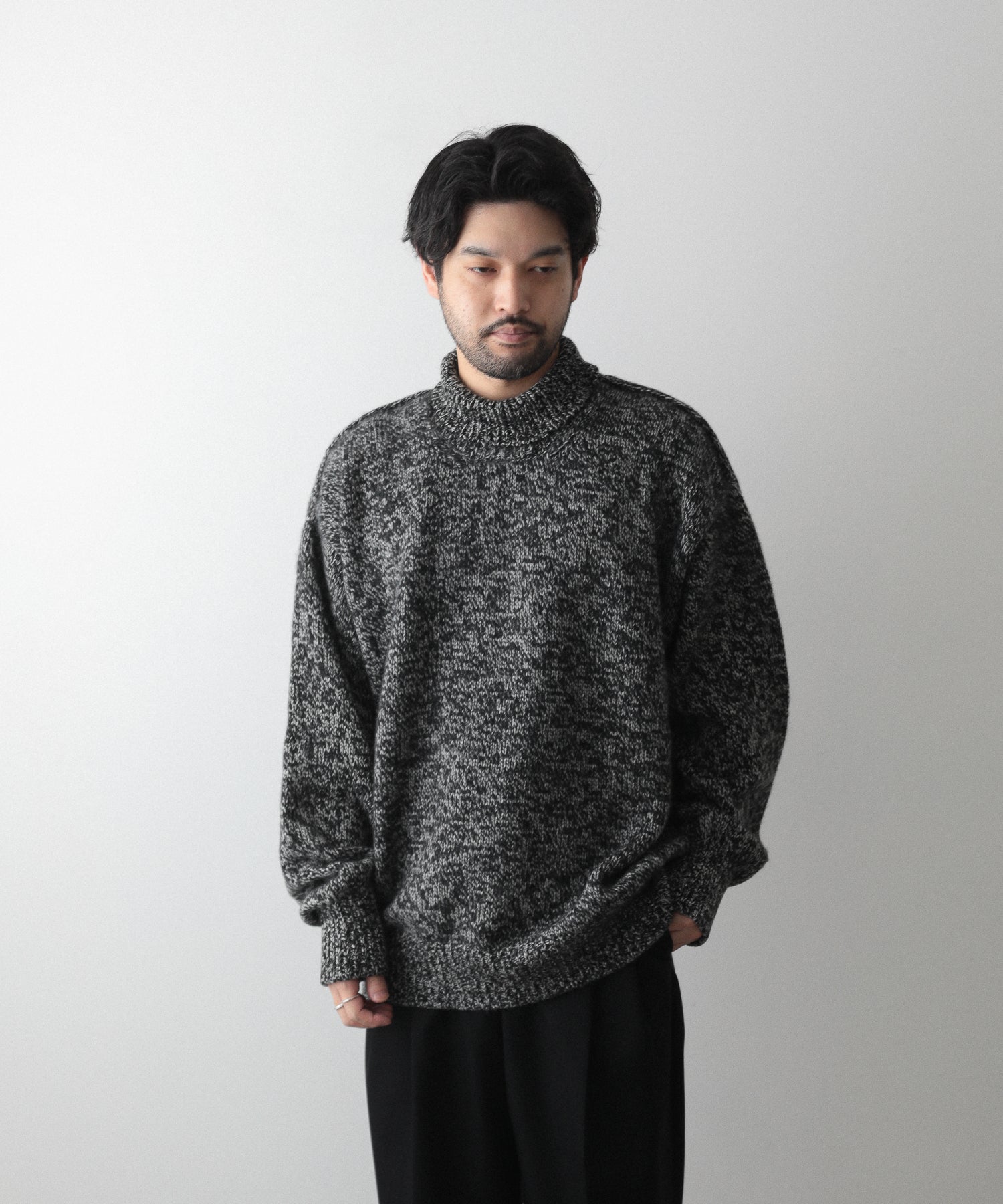 日本限定モデル 【kaon様専用】stein MELANGE KNIT コート CASHMERE