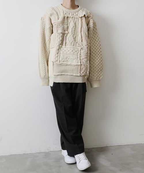 stein Oversized Cable Knit LS トップス トップス buildacademy.com