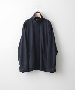 KANEMASA / カネマサ】HIGH GAUGE MILLED WOOL LOOSE FIT DRIZZLER