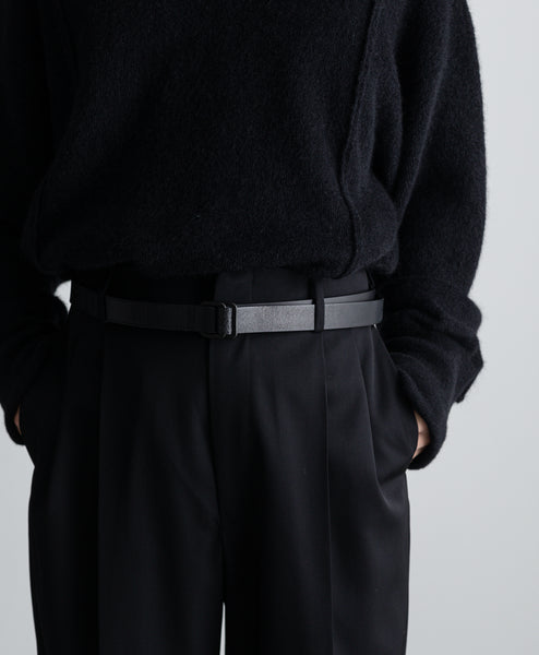 何でも揃う stein leather belt black ssstain レザー ベルト