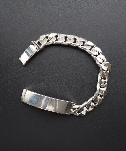 INTÉRIM / インテリム】TAXCO SILVER ID BRACELET - SILVER | 公式通販