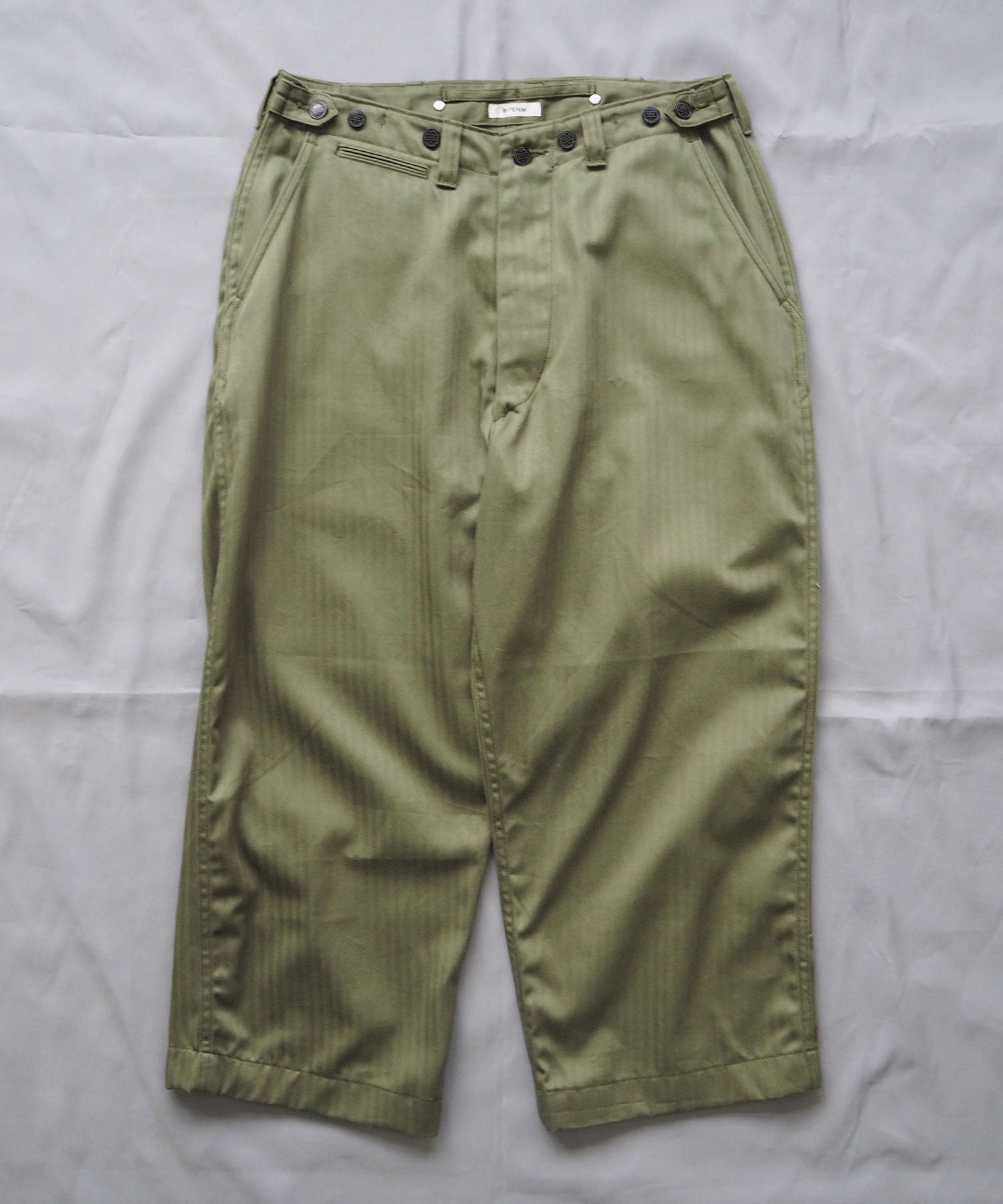 INTÉRIM】SUPIMA HERRINGBONE M-43 FIELD TROUSERS | 公式通販サイト