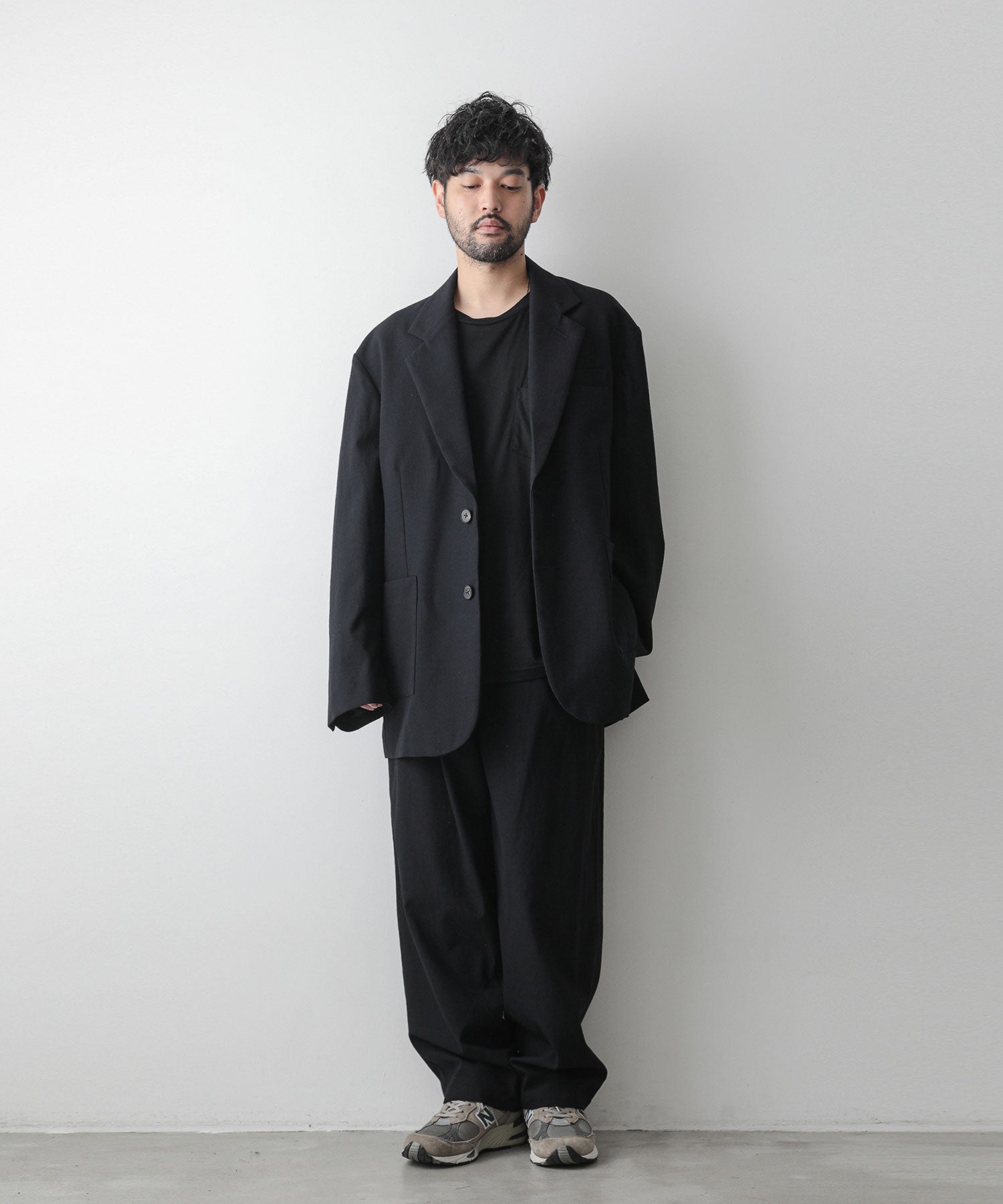 stein】WIDE DRAWSTRING TROUSERS - BLACK | 公式通販サイト session