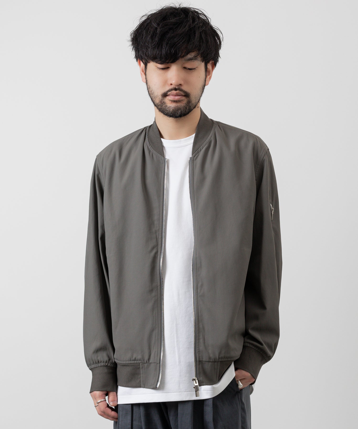 ATTACHMENT /アタッチメント】HIGH TWIST NY TWILL MA-1 | 公式通販