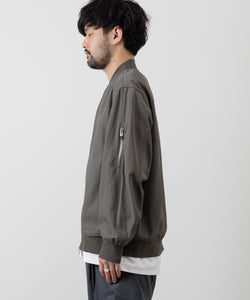 ATTACHMENT /アタッチメント】HIGH TWIST NY TWILL MA-1 | 公式通販