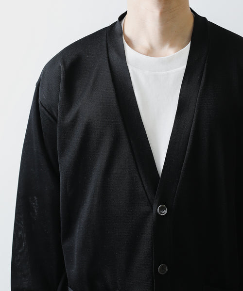 INTERIM /RAW SILK 100% カーディガン /定価55,000円 tuaceiteya.com