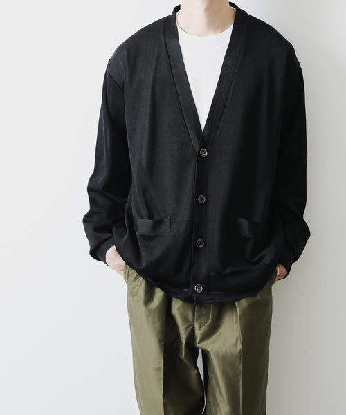 INTÉRIM】RAW SILK 100% CARDIGAN | 公式通販サイト session(セッション)