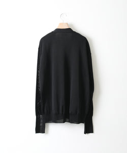 INTÉRIM】RAW SILK 100% CARDIGAN | 公式通販サイト session(セッション)