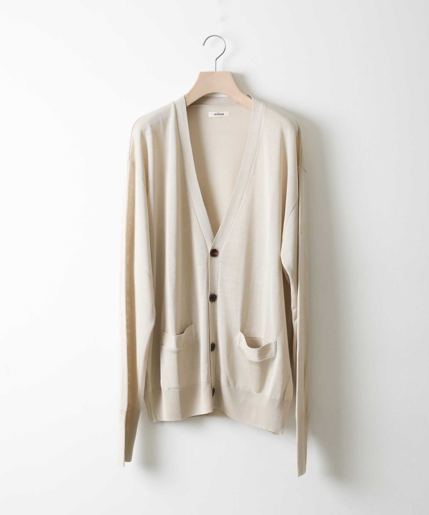 INTERIM SILK 100% CARDIGAN/カーディガン domainedelagrossepierre.fr