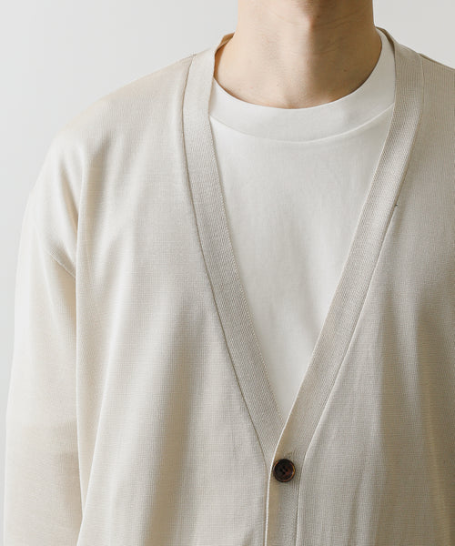 INTERIM SILK 100% CARDIGAN/カーディガン-