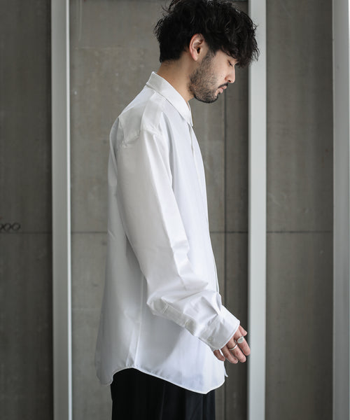 KANEMASA】ROYAL OX DRESS KNIT SHIRT LOOSE FIT - WHITE – session