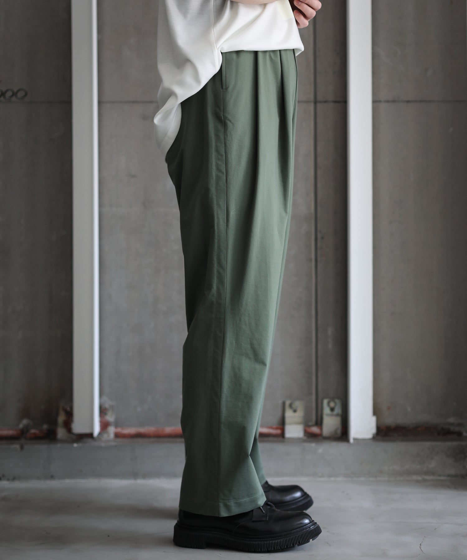 新品 KANEMASA カネマサ Super High Guage Twill Pants Two Tuck