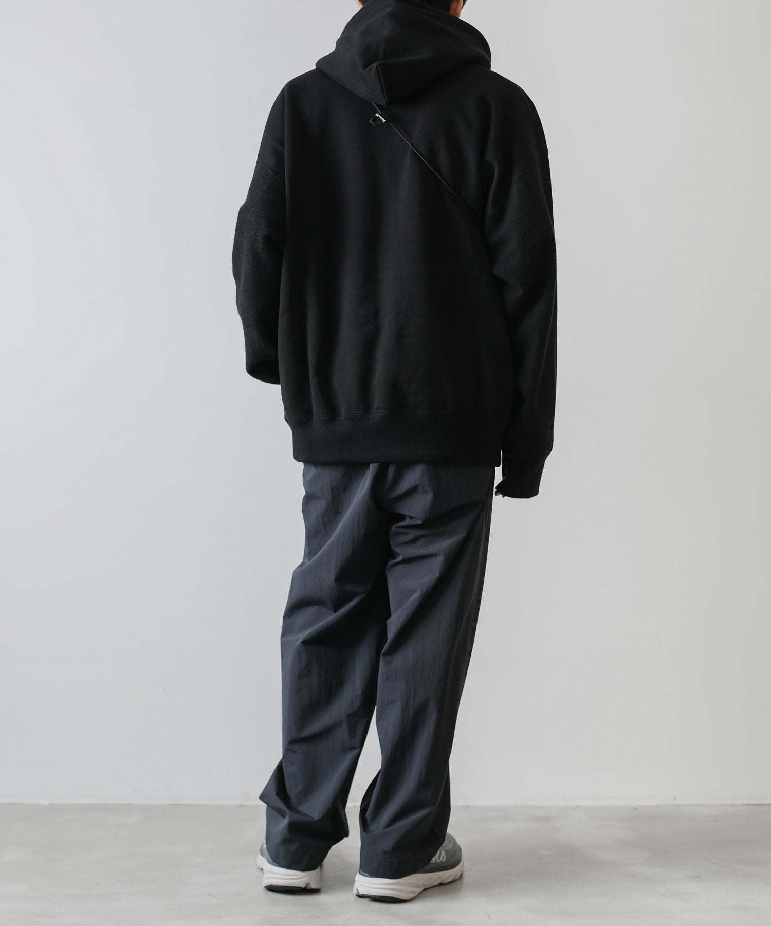【stein】WINDPROOF NYLON EASY TWO TUCK TROUSERS
